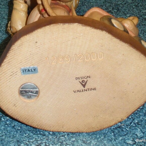 ANRI Sarah Kay Wood Carved 6" Figure "Finding Our Way" Great Gift With Box! - Picture 10 of 10